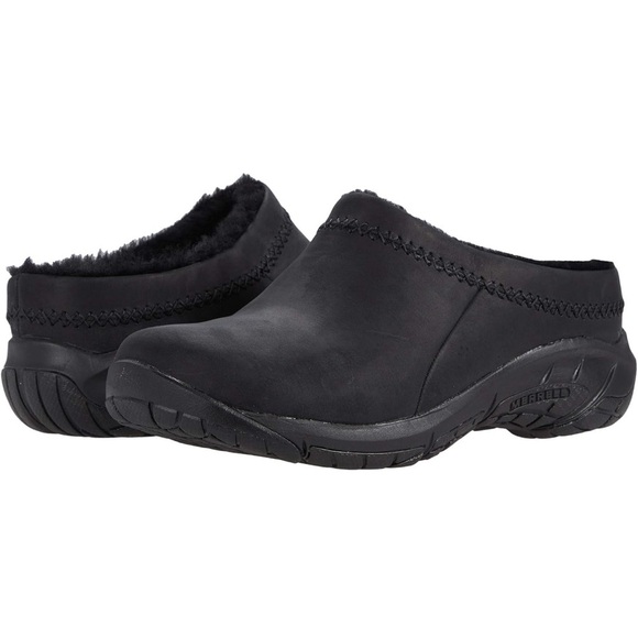 Merrell Women's Encore Ice 4 Moccasin in Smooth black - Picture 2 of 6
